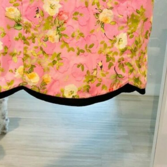 Tracy Feith Dress, Pink and Blue Floral, size XP - Picture 5 of 7